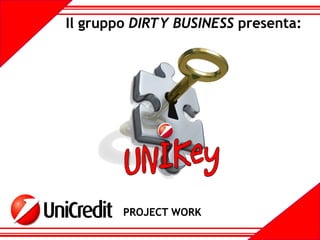 Il gruppo DIRTY BUSINESS presenta:




        PROJECT WORK