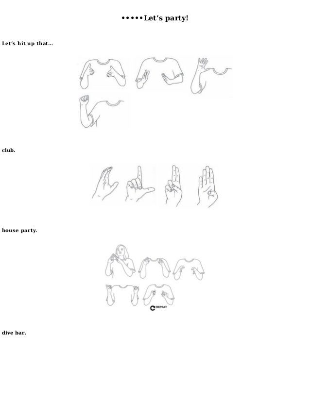 Dirty Sign Language Dirty Sign Language