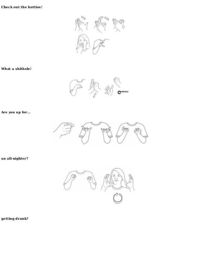 Dirty Sign Language Dirty Sign Language