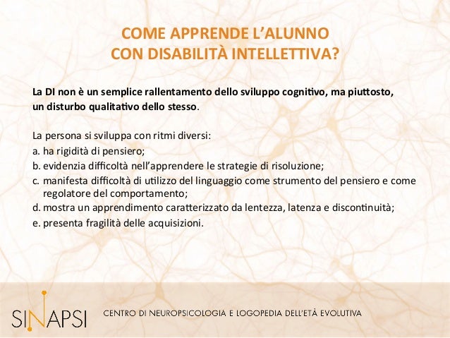 Descrizione Alunno Con Disabilità Intellettiva Lieve Disabilità Intellettiva