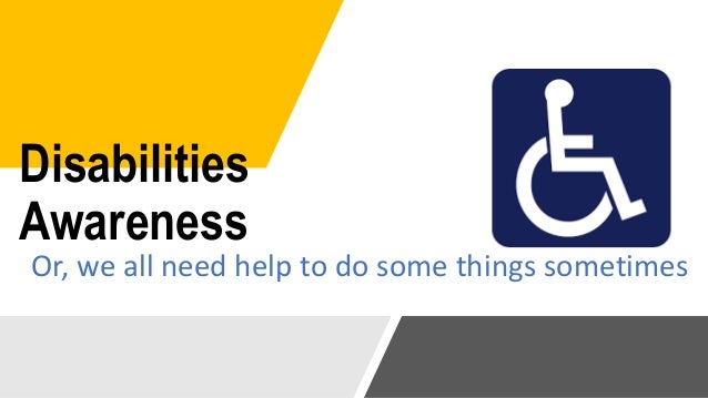 Disabilities merit badge introduction