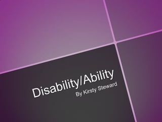 Disability in Dramas