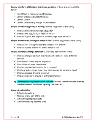 Disability | PDF
