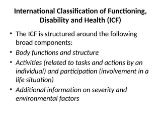 Understanding Disability: Classification and International Frameworks ...