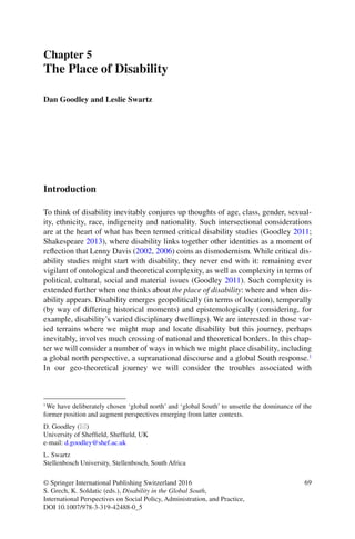Sheffield Disability Map.pdf Disability-in-the-Global-South.Place-of-DisabilityCritical ...