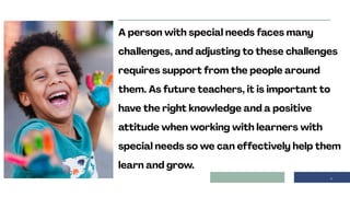 DISABILITY LEARNERS WITH EXCEPTIONALITIES | PDF