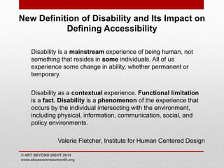 Defining Disability Disability Awareness Training Slideshow | PPTX