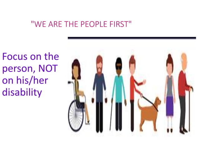 Persons With Disability Pptx