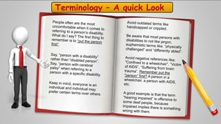 Terminology – A quick Look 
 