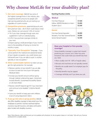 Disability insurance brochure for fellows | PDF