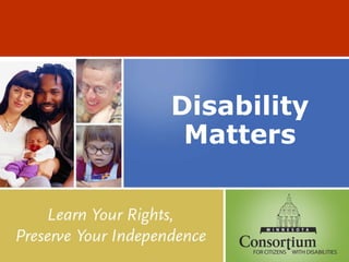 Disability Matters 