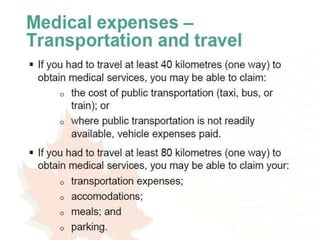 Disability tax credit