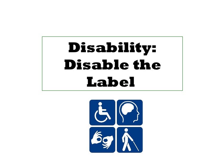 Representation of Disabled