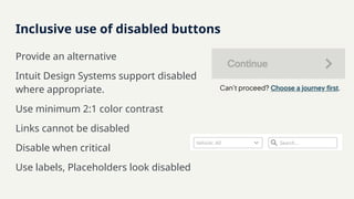 Disabled Buttons and Inclusive Design - Not Again! - CSUN 2026 | PPTX