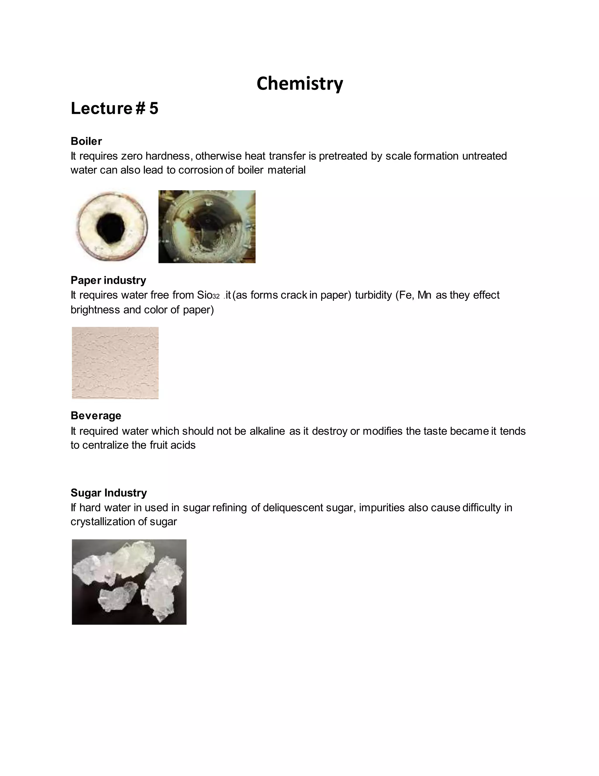 Disadvantages of hardwater PDF