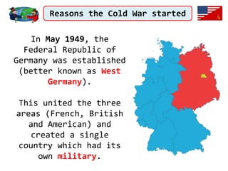 Causes of the Cold War - Disagreements over Germany | PPTX