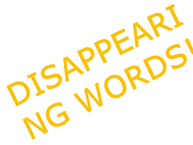 esl games disappearing words