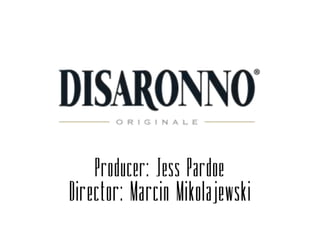 Disaronno Ad: Digital Moodboard