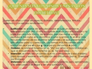 Transtornos del lenguaje | PPTX
