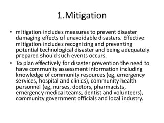 Mitigating Disaster Disaster | PPTX