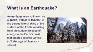 DISASTER (EARTHQUAKE, FIRE AND THE BIG ONE) | PPT