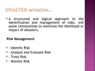 DISASTER management .ppt