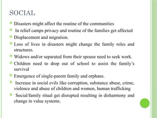 Social Disaster Examples disaster - introduction,types and phases.pptx