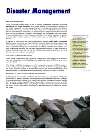 Disaster Management Whitepaper 6 Pages