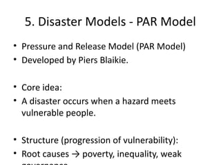 Comprehensive Overview of Disaster Types, Risks, and Management Models ...