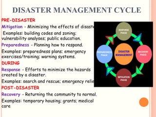 Disaster management | PPTX