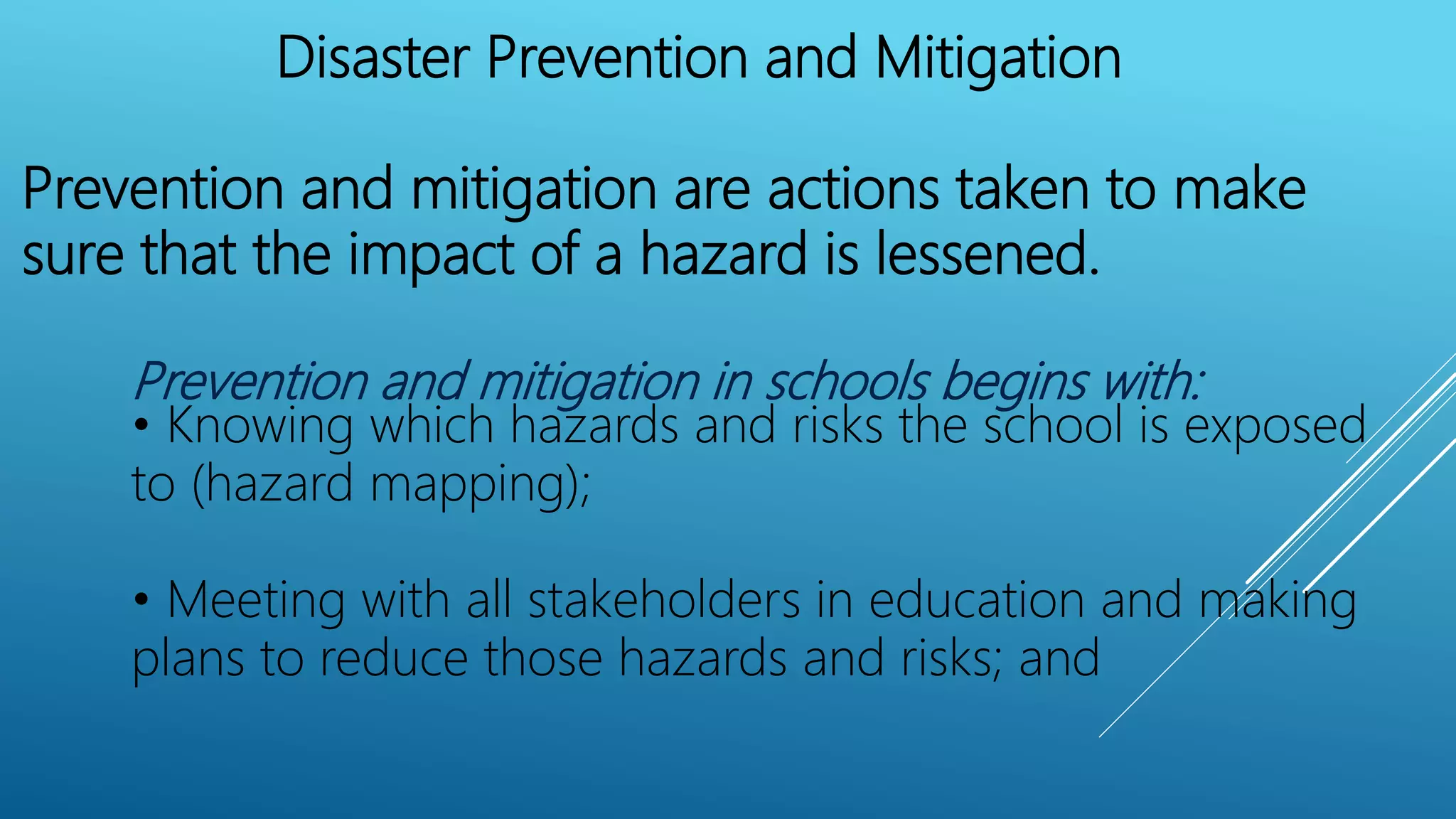 Disaster and Risk reduction Lesson 1 | PPTX