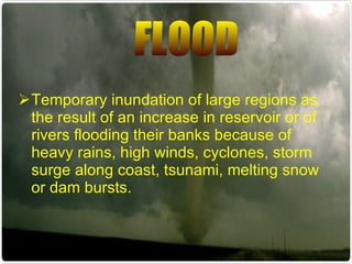 Inundate Examples Disaster management | PPT