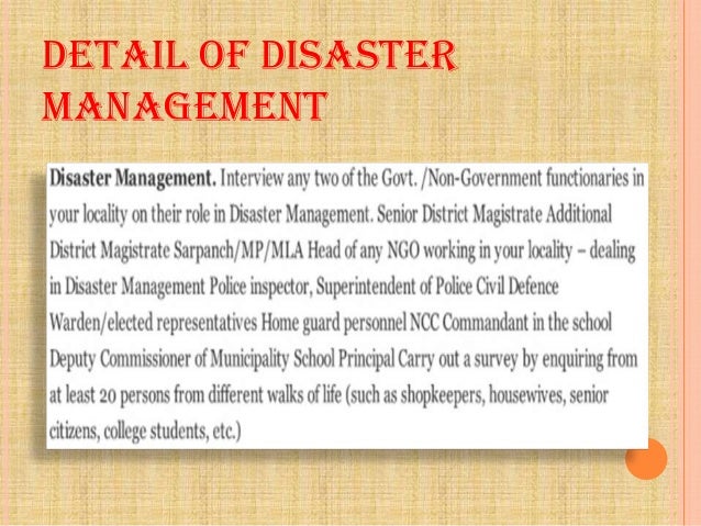 Disaster management cycle picture