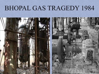 BHOPAL GAS TRAGEDY 1984
 