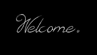 Welcome. 
 