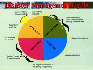 Disaster Management CycleDisaster Management Cycle
 