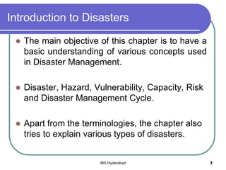 Disaster Management Key Terminologies Disaster management | PPSX