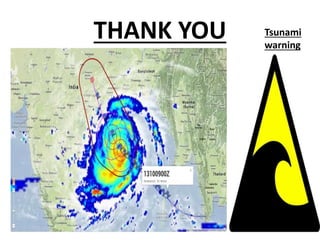 THANK YOU Tsunami
warning
 