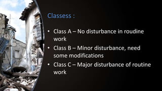 Disturbed Class Disaster management & simplified triage | PPTX