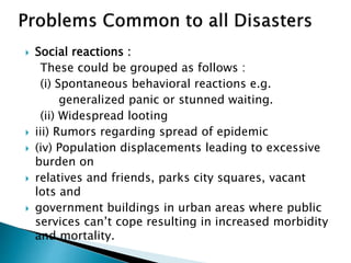 Social Disaster Examples Disaster Management.ppt