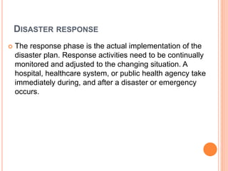 2. DISASTER TRIAGE
 The word triage is derived from the French word “trier”,
which means, “to sort out or choose”.
 Tria...