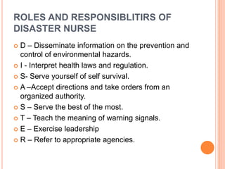 BENEFITS OF DISASTER DRILL
 Whether the organisational methods provided in the plan were
carried out in a timely and prop...