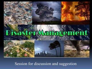 Session for discussion and suggestion
 