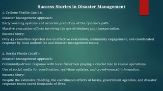 Program of Disaster Management in INdia. | PPTX