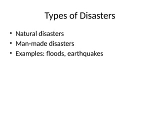 disaster_management. For class 10th internal | PPTX