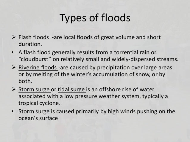 types of drains