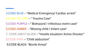 Disaster management and emergency code.pptx
