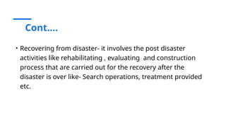 Disaster management and emergency code.pptx