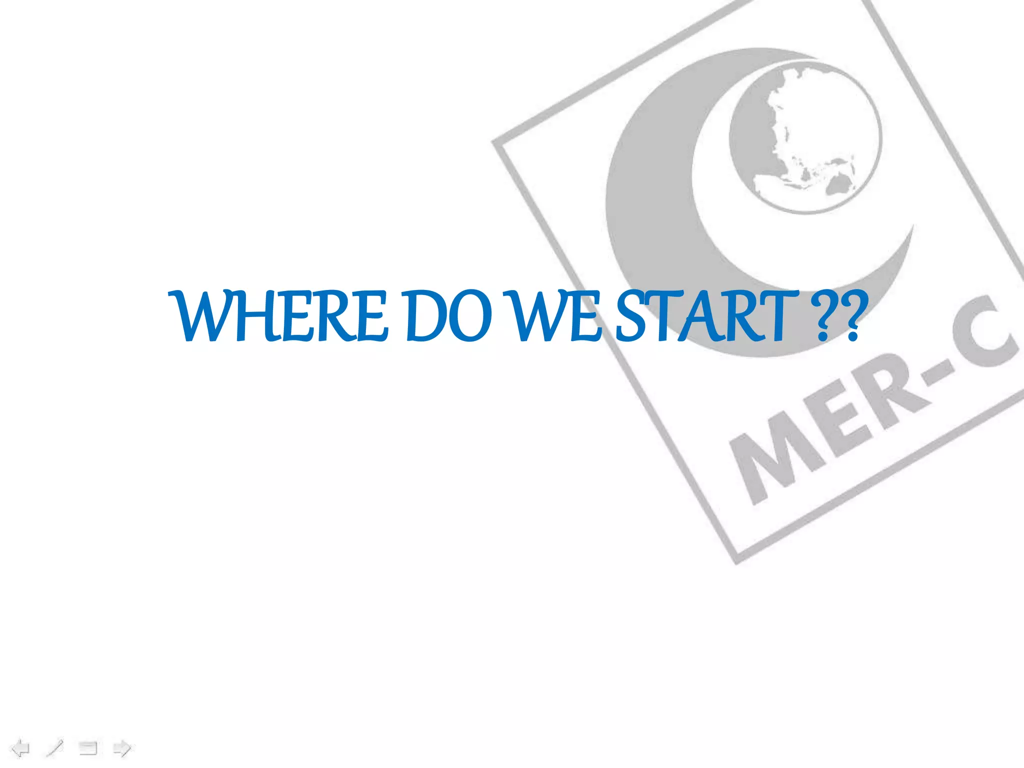 WHERE DO WE START ??
 