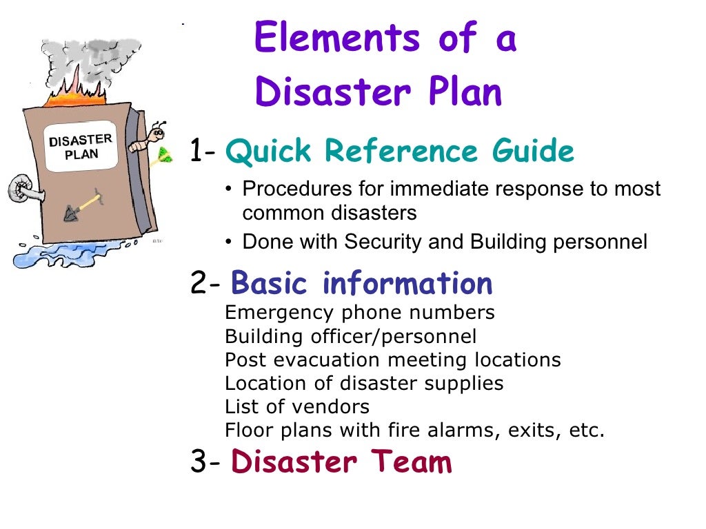 Disaster Management in Libraries Response and Recovery Operations f…